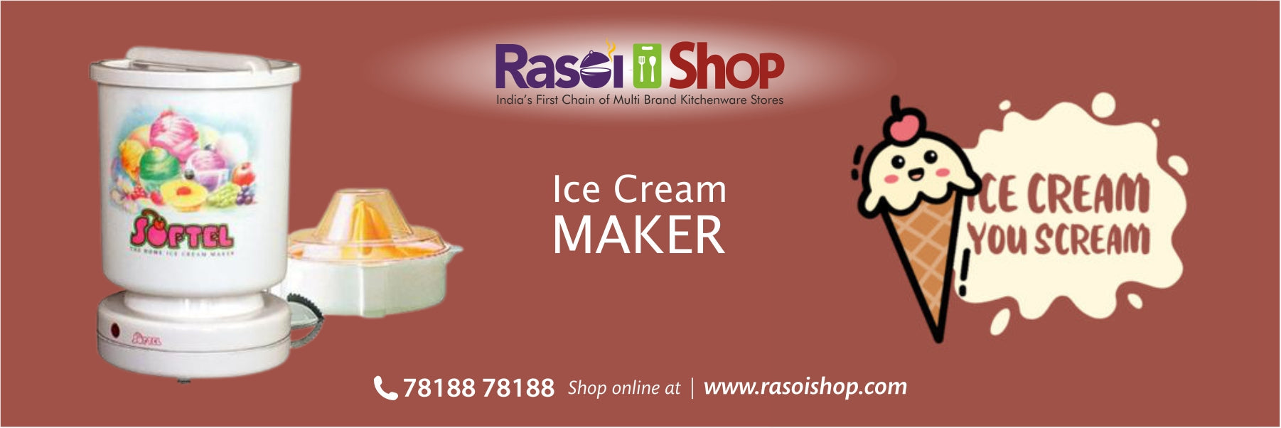 Ice Cream Maker - Shop