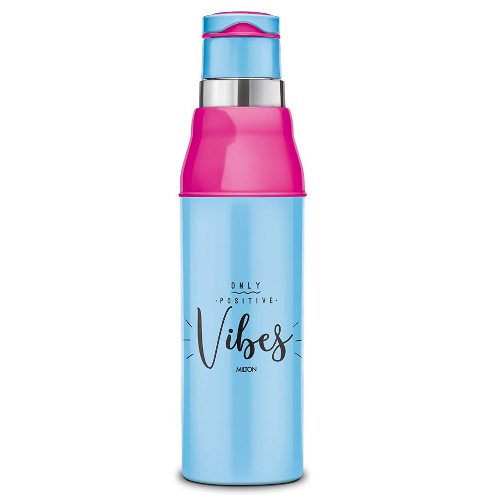 Milton 375 Thermosteel Beautiful Water Bottle For School Child Pink Color  300 ml