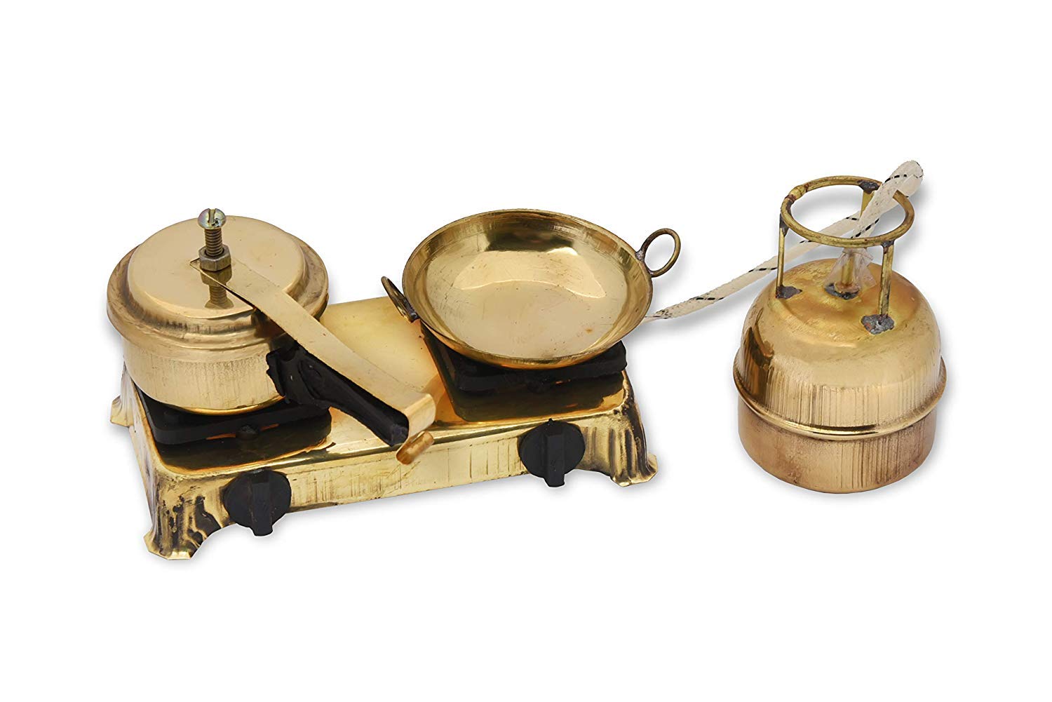 Brass (Pitol) Tea Cup 6 Pcs Set - Beshi Deshi