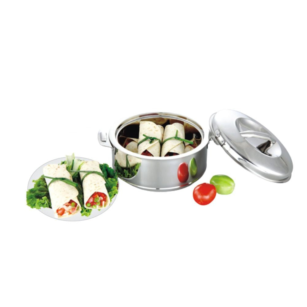 Softel Stainless Steel Double Wall Insulated Serving Hot Pot Casserole