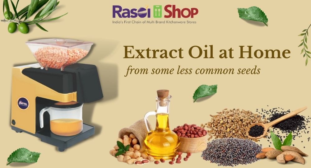 Extract Oil at Home from some less Common Seeds using Softel Oil Maker