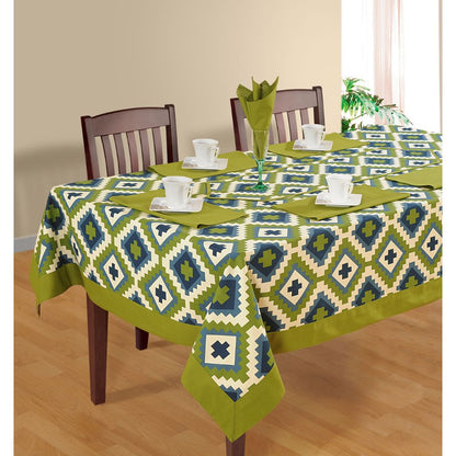 Swayam Shades of Paradise Printed Rectangular Table Cover - 1408 - 3