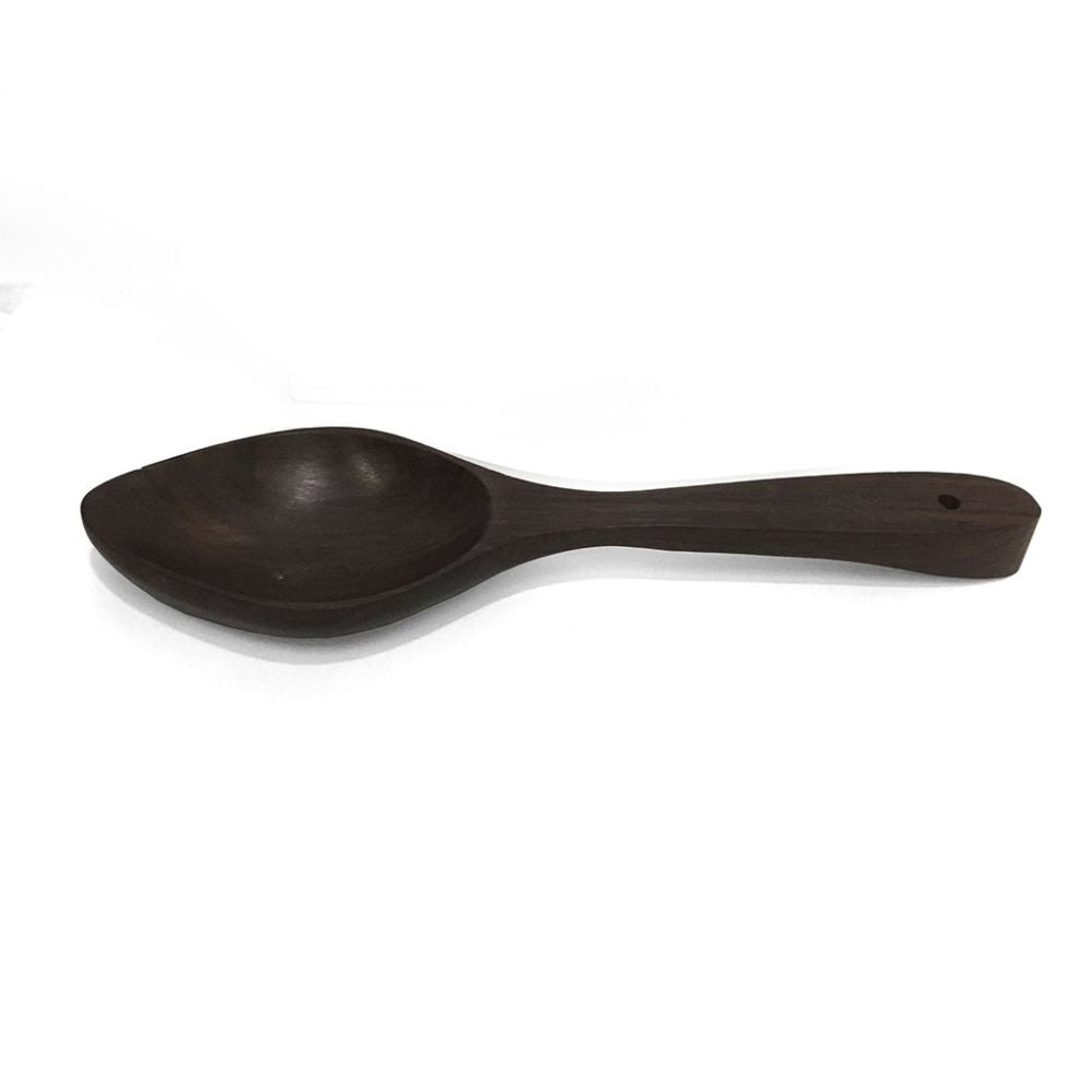 KVG Rose Wood Chinese Spoon Flat Handle -1