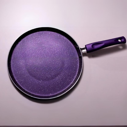 Softel Designer Induction Base Non-Stick Coating Tawa | Purple only at www.rasoishop.com