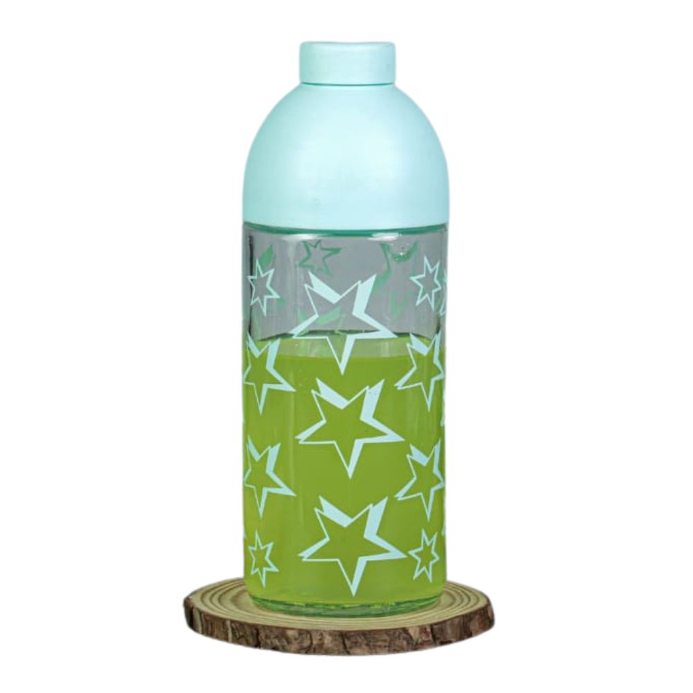 Yera Sipper Oasis 550 ML Glass Bottle with Plastic Dual Cap - 1