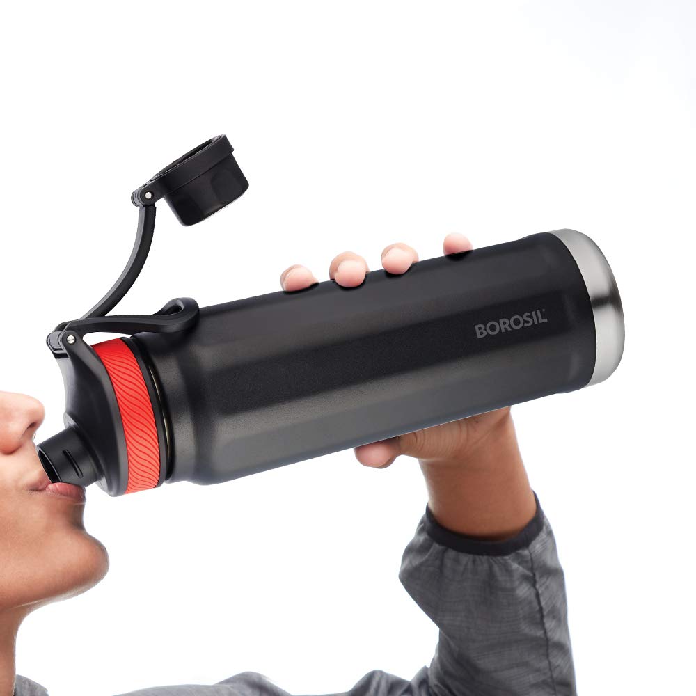 Borosil Stainless Seel Hydra SportSip 710 ML Vacuum Insulated Flask Water Bottle - 5