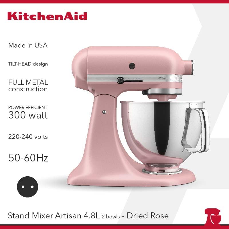 KitchenAid 4.8 Litre Artisan Tilt Head Stand Mixer