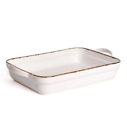 Rena Amalfi Porcelain 2500 ML Bake Tray - 1