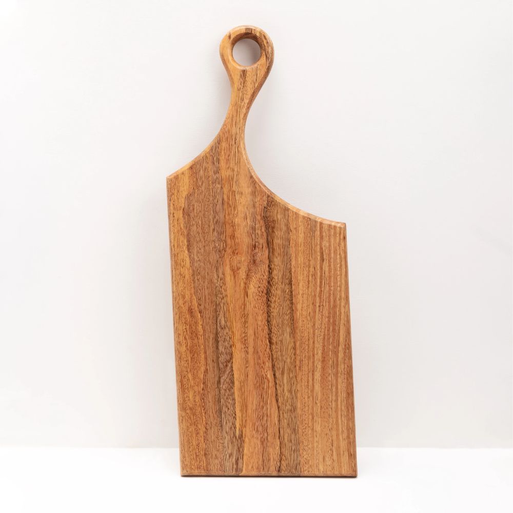 Rena Wooden Khaki Platter - 1