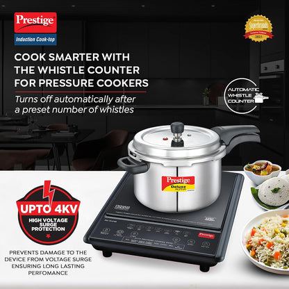 Prestige Induction Cooktop PIC 31.0 V4 2000 Watt | Automatic Whistle Counter | Power Saving Technology