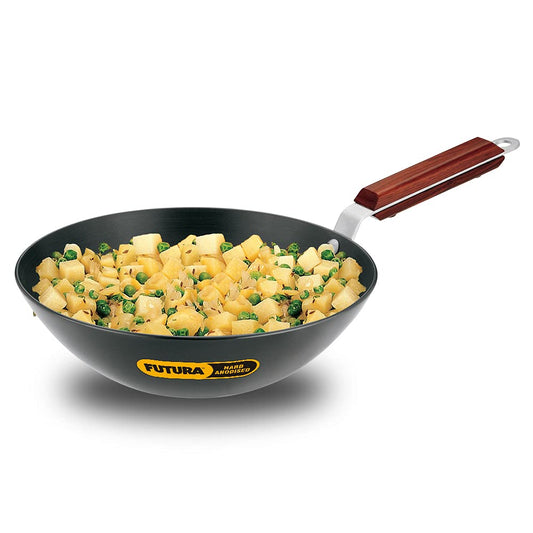 Hawkins Futura Hard Anodised 2.5 Litre Deep Fry Pan - 1