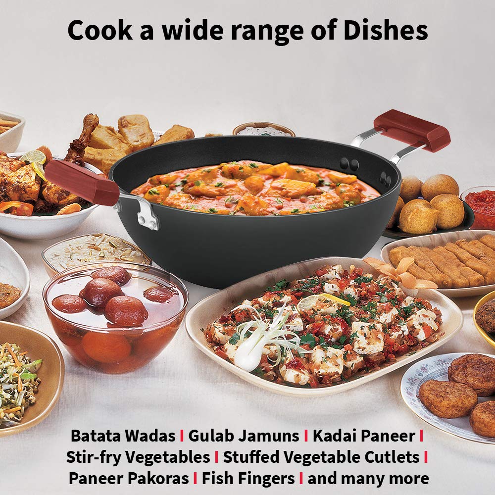 Hawkins Futura Non Stick 3.5 Litre Deep Kadhai - 5