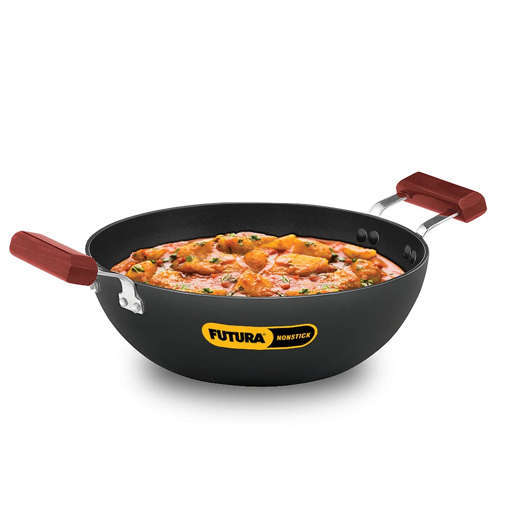 Hawkins Futura Non Stick 3.5 Litre Deep Kadhai - 1