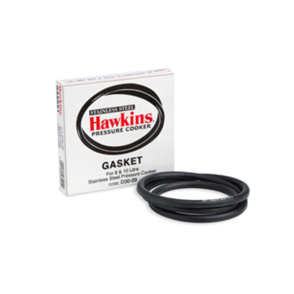 Hawkins Gasket For Stainless Steel 8 Litre to 10 Litre Tall Pressure Cooker| Black | 1 Pc