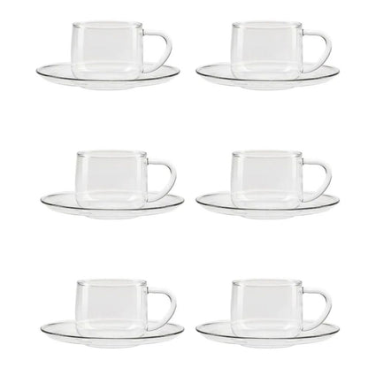 Borosil Piccolo Cup and Saucer Set - 3