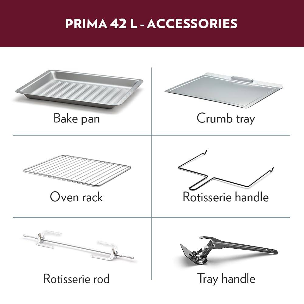 Borosil Prima 42 Litres Digital Oven Toaster & Grill - 8