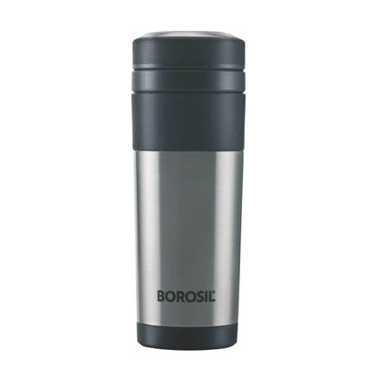 Borosil Travelmate 350 ML Vacuum Insulated Stainless Steel Travel Mug - 1