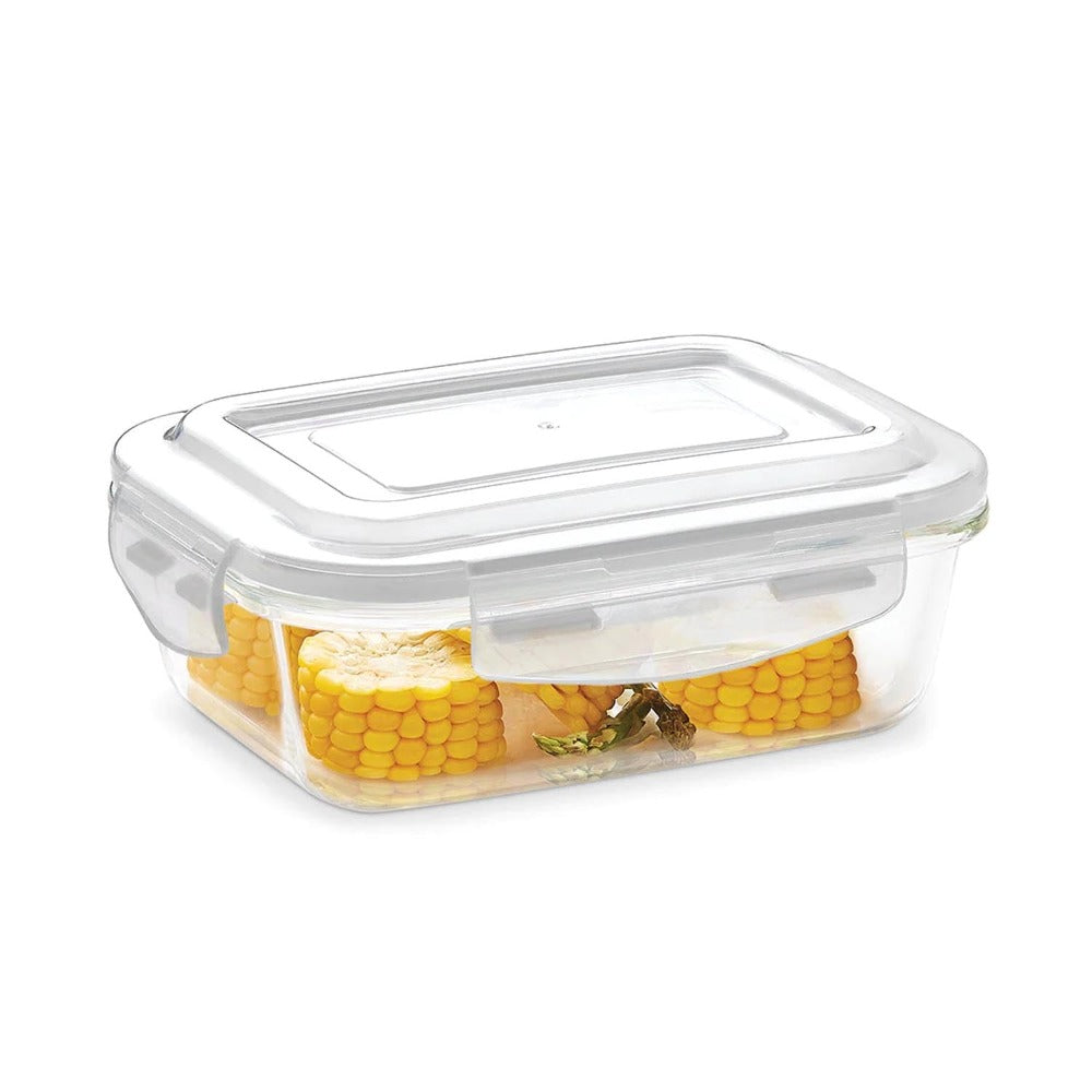 Borosil Klip N Store Rectangular Glass Storage Container - 1