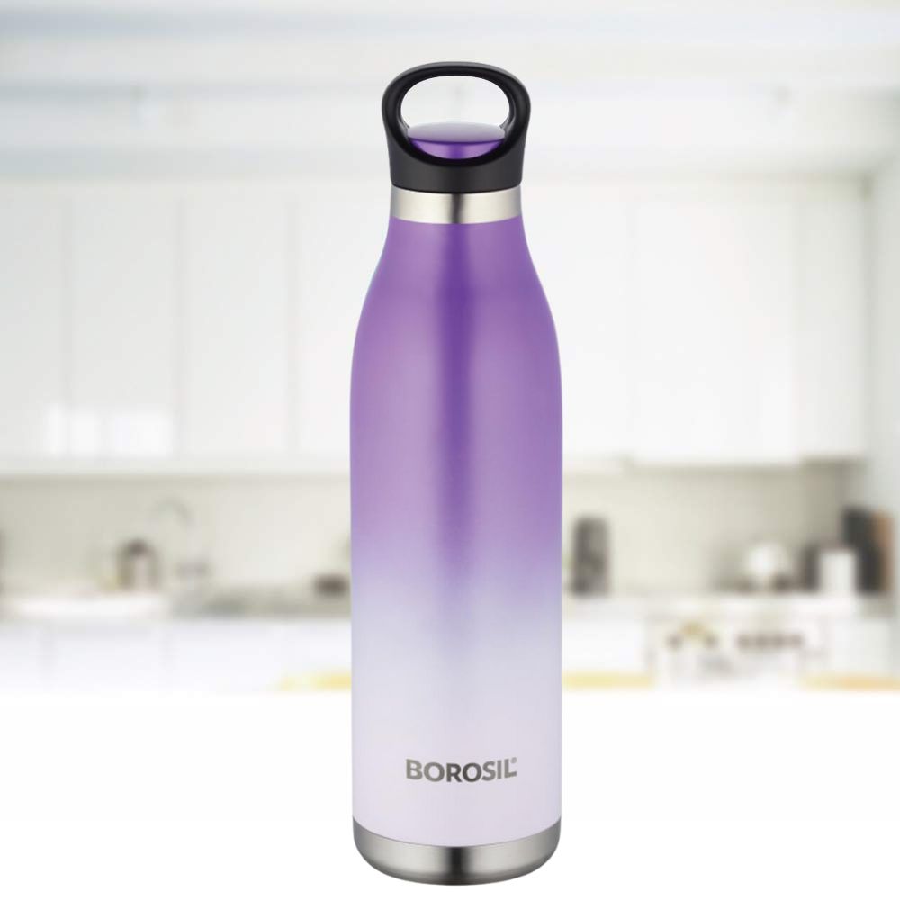 Borosil Stainless Seel Hydra ColourCrush 700 ML Vacuum Insulated Water Bottle - 1