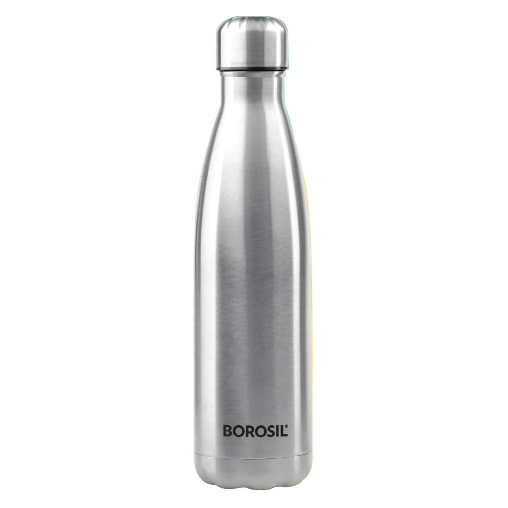 Borosil Stainless Steel Bolt 1000 ML Single Wall Bottle - 2