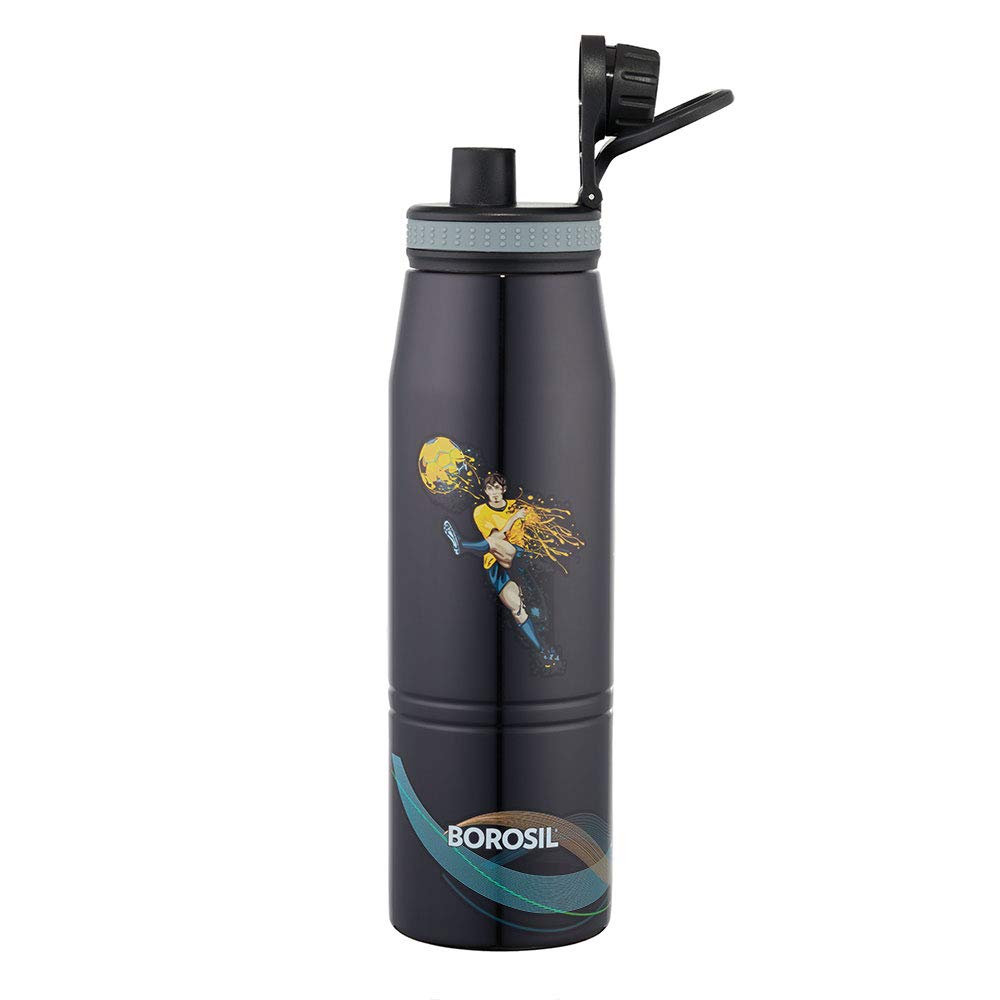 Borosil Stainless Steel Hydra Gosports Football 900 ML Vacuum Insulated Water Bottle - 6