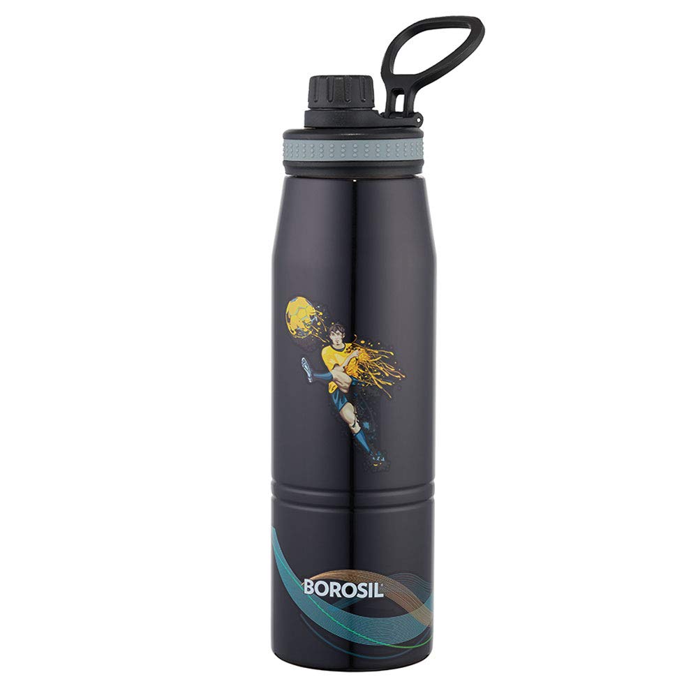 Borosil Stainless Steel Hydra Gosports Football 900 ML Vacuum Insulated Water Bottle - 2