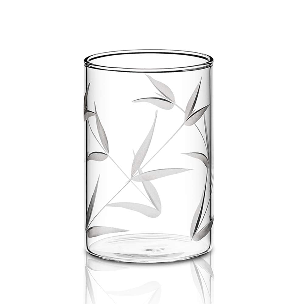 Borosil Bouquet Vision Drinking Glass 295 ml |Transparent |  Set of 6 pcs