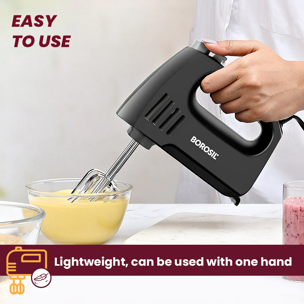 Borosil Smartmix WB21 300 Watts Hand Mixer - 4