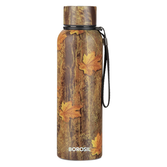 Borosil Trek Maple 700 ML Stainless Steel Water Bottle - 1