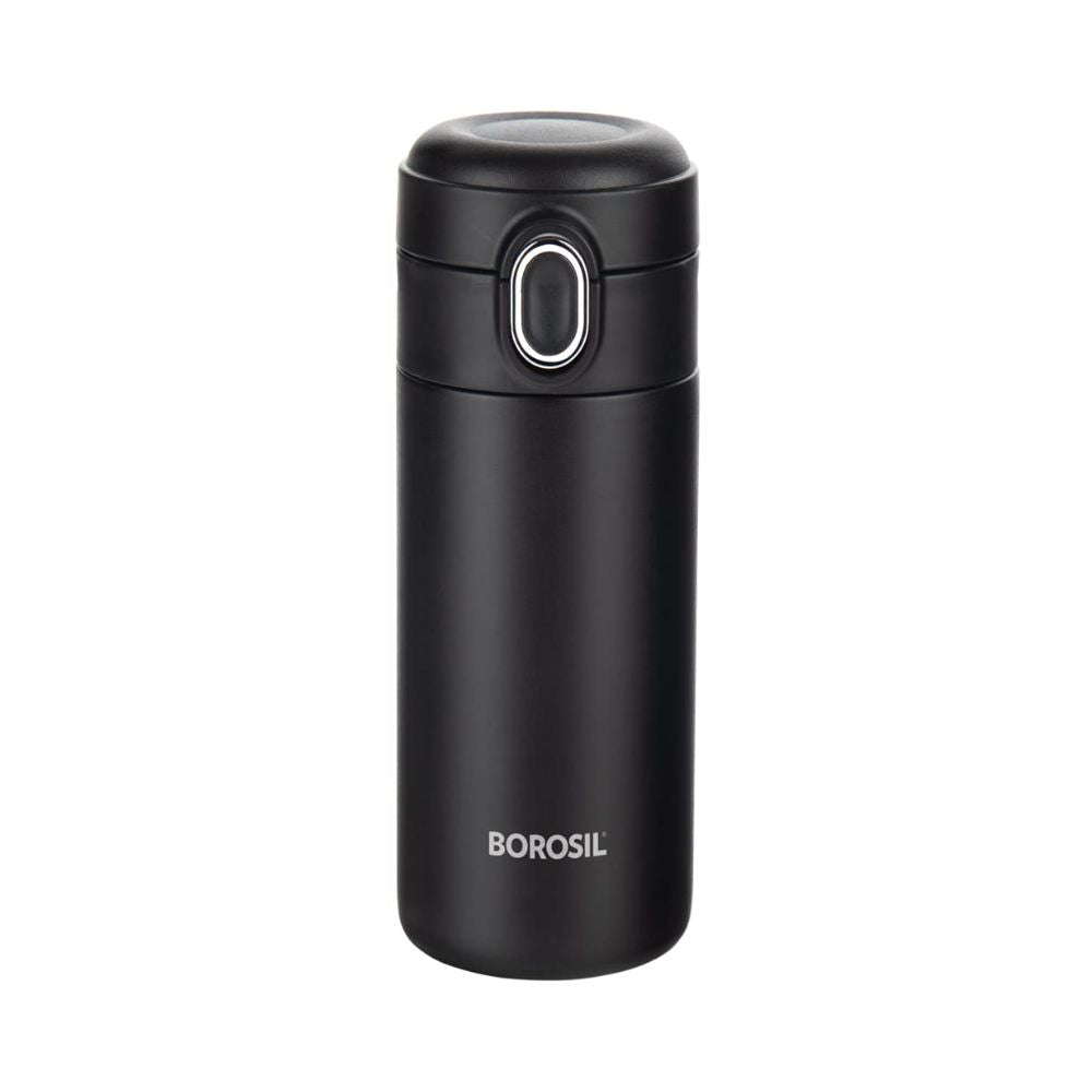 Borosil Stainless Steel Hydra Traveller 300 ML Vacuum Insulated Mug - 1