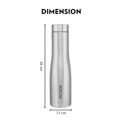 Borosil Swan 1000 ML Stainless Steel Water Bottle - 3