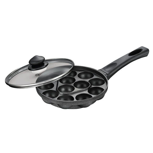 Prestige Omega Select Plus Non-stick 14 Pits Paniyarakkal with Lid - 1