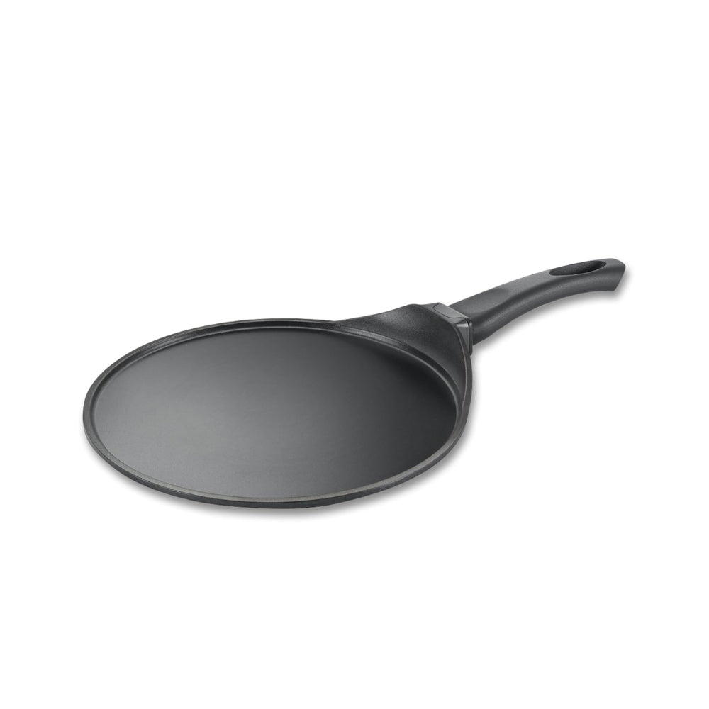 Prestige Omega Die-Cast Plus Aluminium Non-Stick Tawa | Gas & Induction Compatible | Black