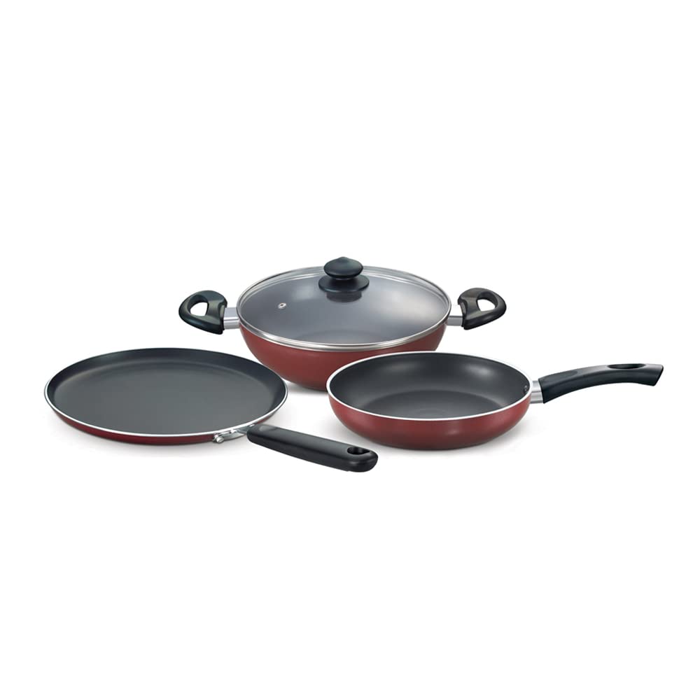 Prestige Omega Deluxe Aluminium Non-Stick Kitchen Set - 1