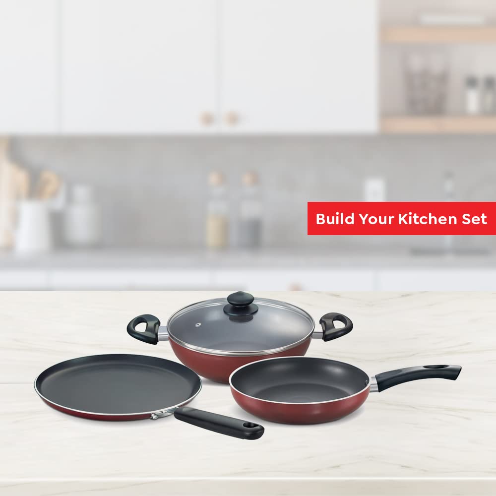 Prestige Omega Deluxe Aluminium Non-Stick Kitchen Set - 3