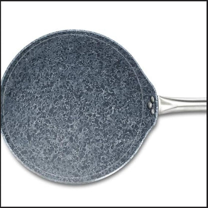 Prestige Stone Series Omni Aluminium Tawa | Gas & Induction Compatible | Black - 3