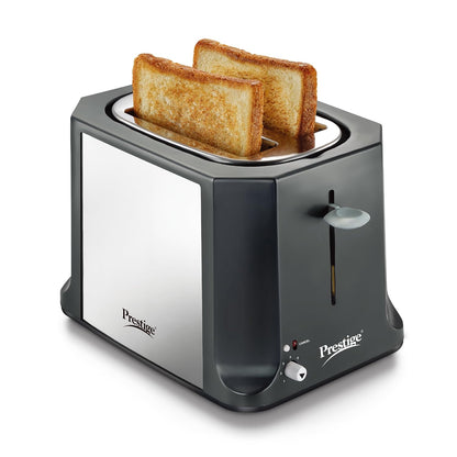 Prestige Slice Pop-up Toaster 750W | Black & Silver