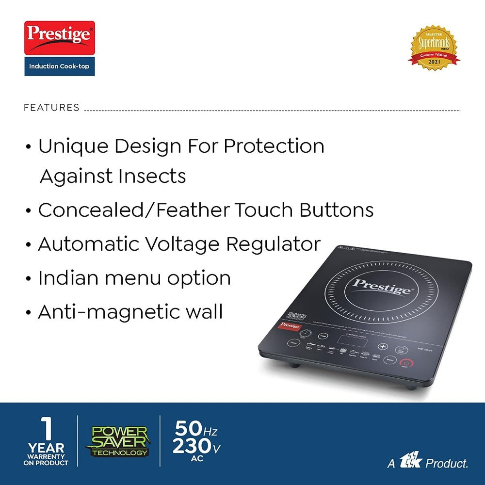 Prestige PIC 15.0+ 1900 Watt Induction Cooktop - 3