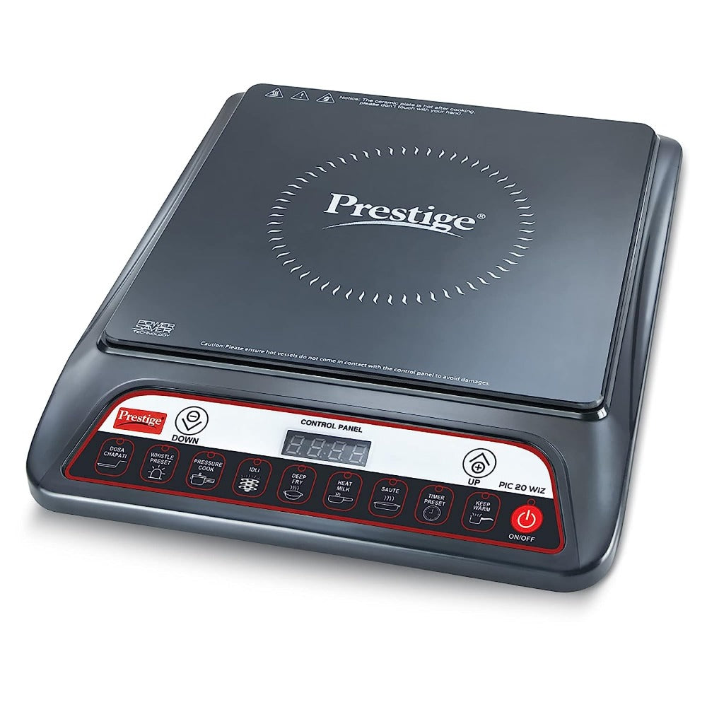 Prestige PIC 20 1600W Induction Cooktop with Automatic Whistle Counter - 1