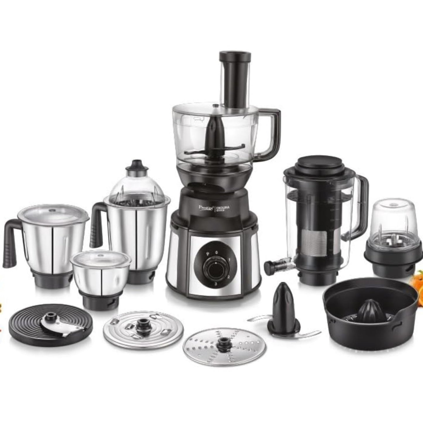 Prestige Endura Pro 1000W Multi Functional Mixer Grinder With Ball Bearing Technology | Black