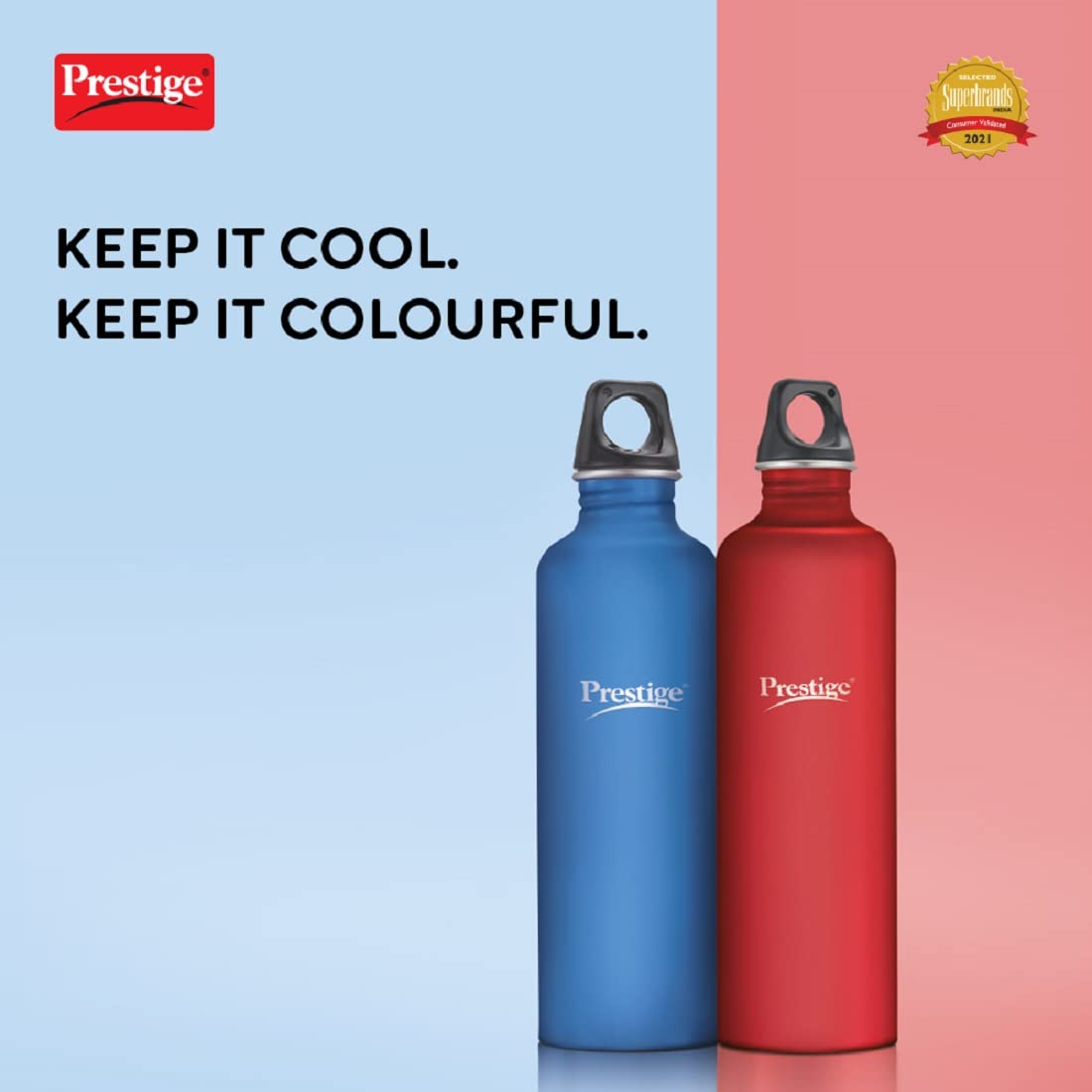 Prestige Colored Stainless Steel 1000 ML Water Bottle PSWBC 14 | 4