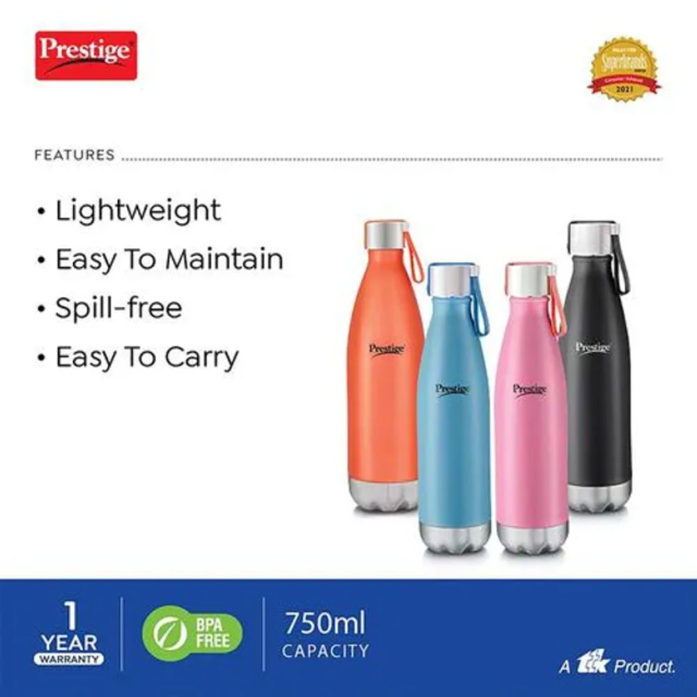 Prestige Stainless Steel PDWBC 03 750 ML Water Bottle -3