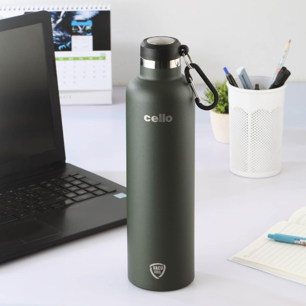 Cello Duro Hector 1100 ML Vacuum Insulated Stainless Steel Water Bottle - 5
