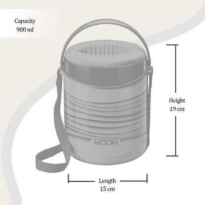 Milton Econa 3 Insulated Tiffin with Stainless Steel Containers - 9