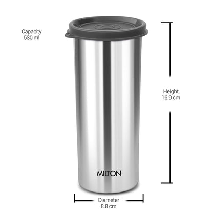 Milton Stainless Steel Tumbler with Lid | 1 Pc