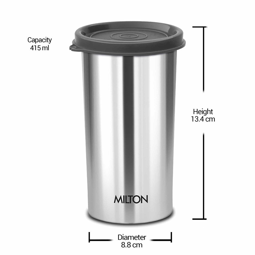 Milton Stainless Steel Tumbler with Lid | 1 Pc