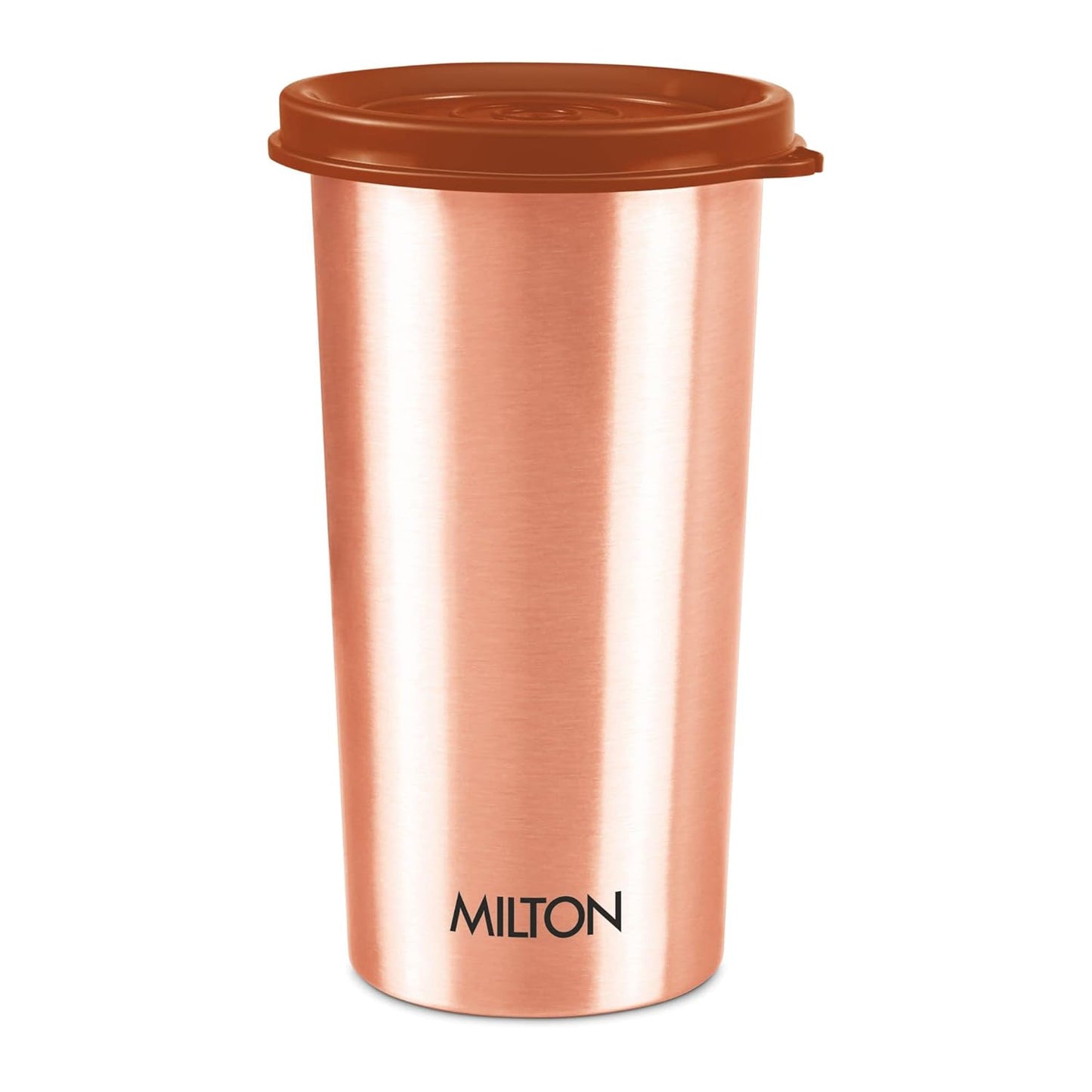 Milton Copper Drinking Water Tumbler with Lid | 1 Pc