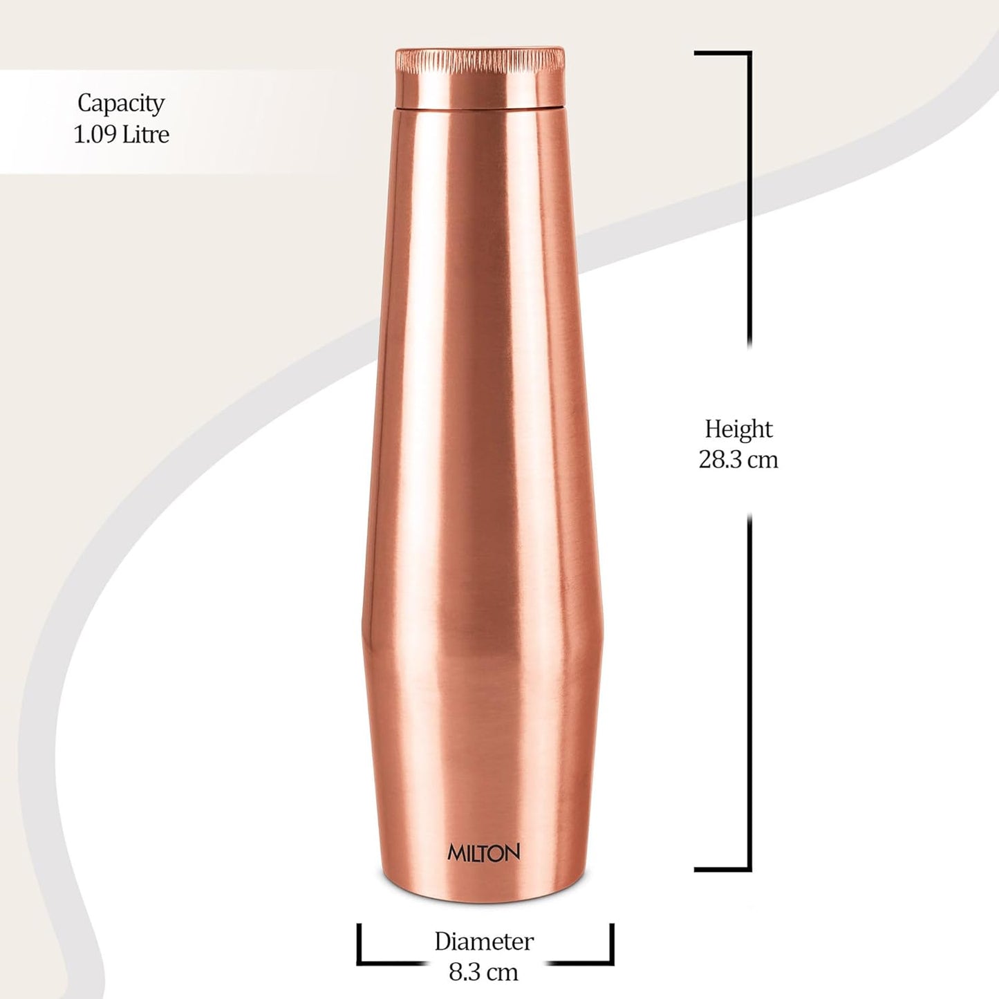 Milton Copper Crown 1100 Water Bottle | 1 Pc