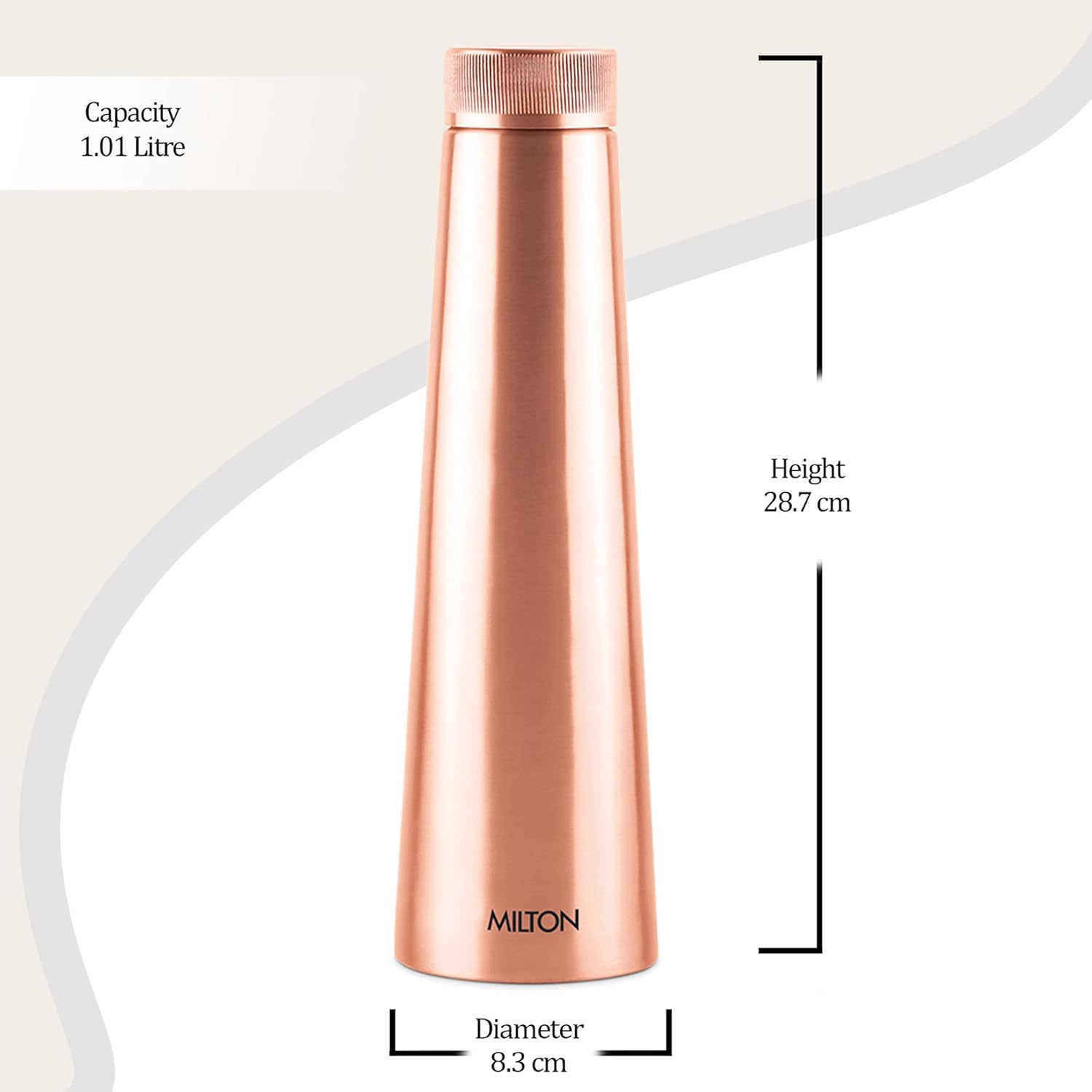 Milton Copper Delight Water Bottle | 1 Pc