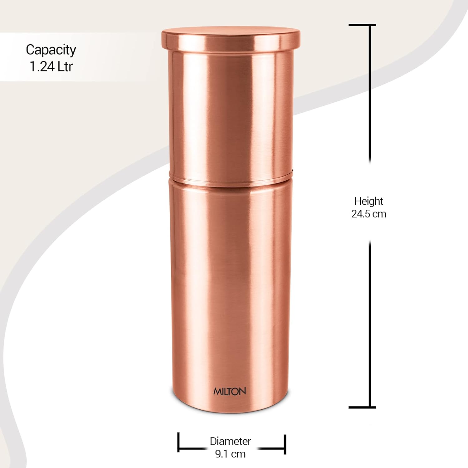 Milton Copper 1250 ML Carafe | 1 Pc